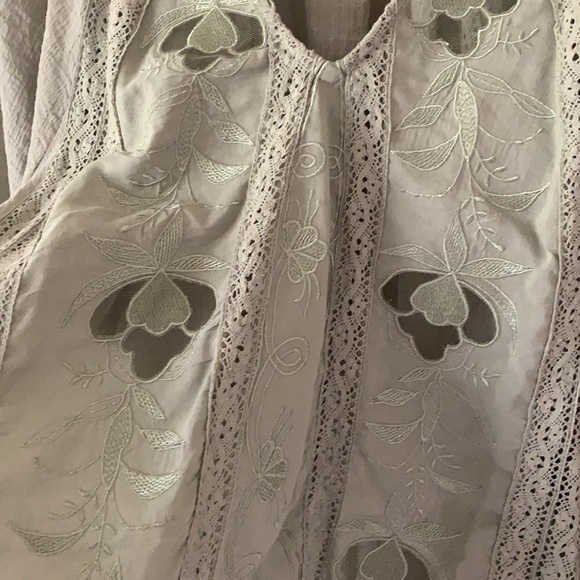 NEW Free People Sivan Embroidered Blouse - Picture 7 of 10